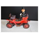 Vtg 1950s Cragston 1901 Shaking Driving Toy Car