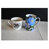 Pair of Vintage Coffee Mugs