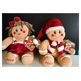 Christmas 2004 Gingerbread Kids Plush
