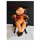 Grandma Moose Rocking Chair Plush