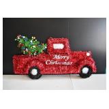 Merry Christmas Tinsel Truck