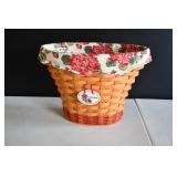 Longaberger Geranium Basket w/ Liners