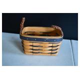 Small Longaberger Rectangle Basket
