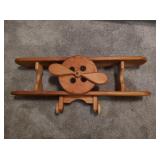Bi-Plane Wood Shelf