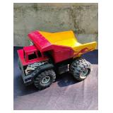 Tonka Mighty Blaze Dump Truck with Red Flames
