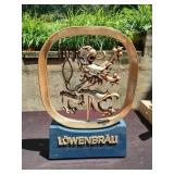 1981 Lowenbrau Beer Sign - Read Details