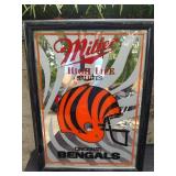Miller High Life Beer Cincinnati Bengals Mirror