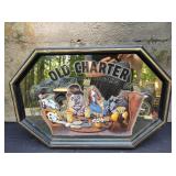 1988 Old Charter Whiskey Mirror