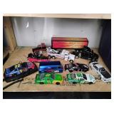 Collection of Model Trucks & Race Cars