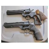 2 Crosman Revolver Airguns