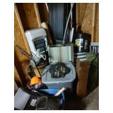 Contents of Corner of Garage