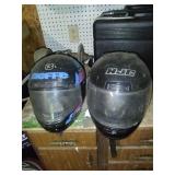 2 Full Face Motorcycle Helmets