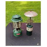 Coleman and Schott Lanterns