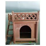 Cat House & Food Dispenser