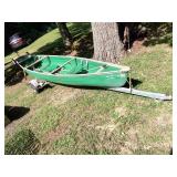 Canoe on Trailer