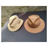 1 Outback, 1 Indiana Jones Style Hats