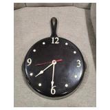 Cast Iron Skillet Clock