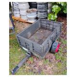 Rubbermaid Lawn Mower Trailer