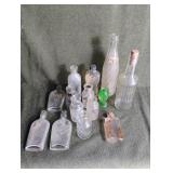 Collection of Small Old Bottles