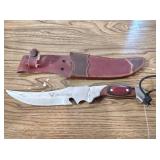 White Tail Cutlery Hunting Knife & Sheath