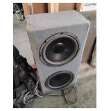 (2) 12" Subwoofers in Speaker Box