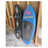 Kneeboard and Wakeboard
