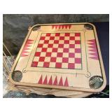 Vintage Carrom Game Board