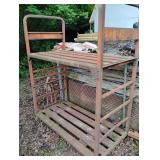 Large Rolling Metal Cart