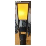 Floor Lamp with Shelves