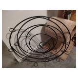 Large Metal Spiral Candle Holder