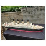 Foam Replica of the Titanic