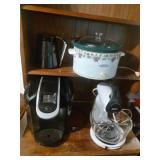 Keurig, Crock Pot, & Sunbeam Mixer