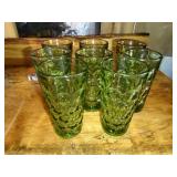 8 Imperial Green Glasses
