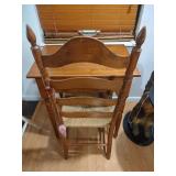 Vintage Lift-Top Desk with Chair