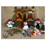 Christmas-Themed Figurines, Decor, and Ornaments