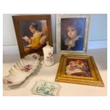 Ceramic Items and Framed Artworks