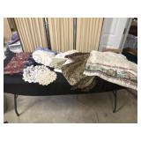 Curtains, Doilies, Pillow Shams, and Dust Ruffles