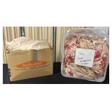 Twin Quilt and Floor Length Curtains