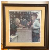 Norman Rockwell Framed Print, 32 x 32 Inches