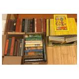 Classic Books and 1970s National Geographic Magazi