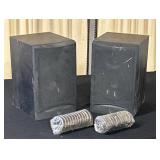 Infinity Reference 2000.1 Speakers and Plastic Gro