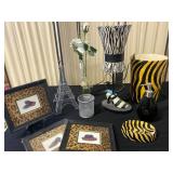 Animal Print Decorative Items with Parisian Accent