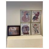 Framed Prints, Including Saturday Evening Post Cov
