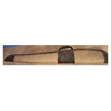 Canvas and Leather Rifle Soft Case