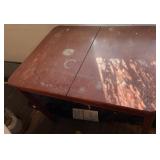 Wooden Dining Table w/ Square Legs