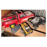 3 Toy Pickup Trucks