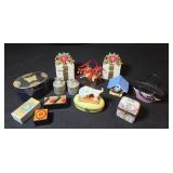 Limoges France Trinket Box and Perfume Caddy