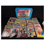 Comic Book with Spider-Man Tray