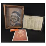 Art and Photograph of Mrs. William Burns