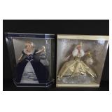 Millennium Princess and Celebration Barbie
